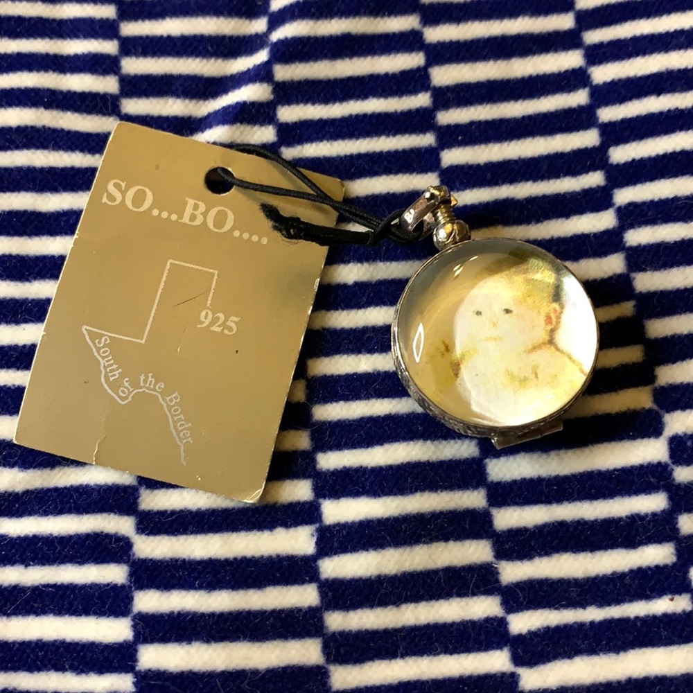 Silver locket